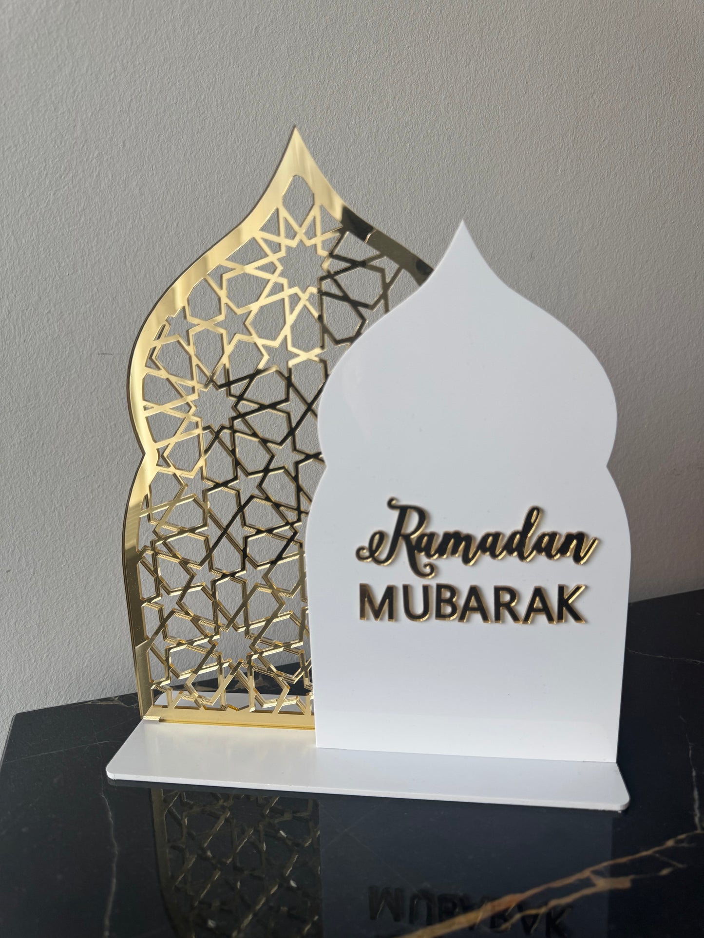 Ramadan mubarak - wit