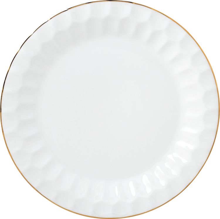 Bricard dinner set | wit-goud 27-DELIG